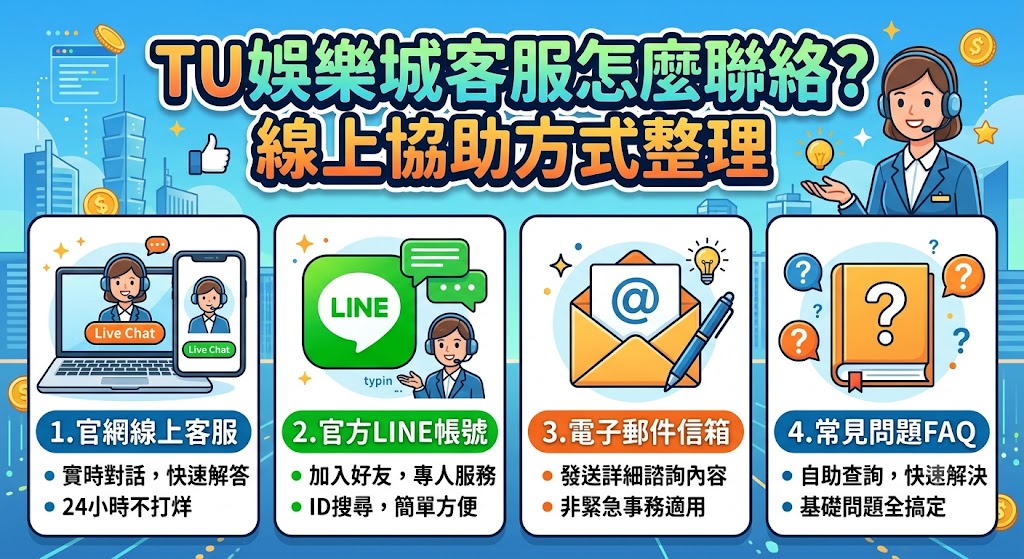 線上協助方式整理 線上協助方式整理